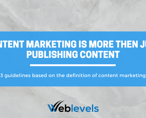 3 guidelines for content marketing
